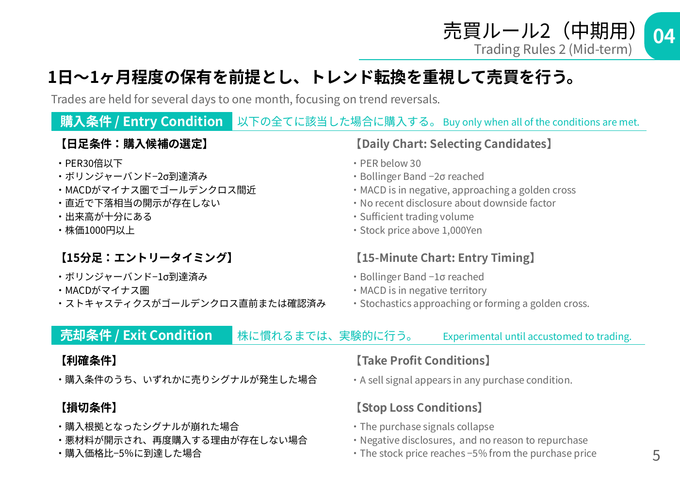 Re:ゼロから始める日本株式投資 — 150万円から取り戻す 6ページ目