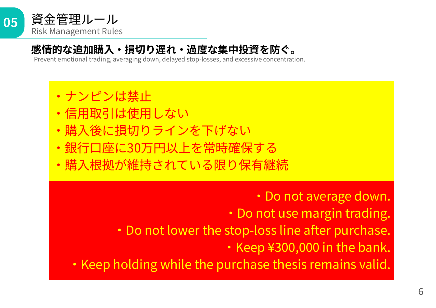 Re:ゼロから始める日本株式投資 — 150万円から取り戻す 7ページ目